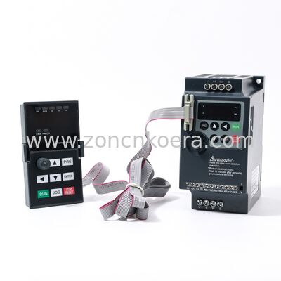 Three Phase 380v 0.75kw Variable Frequency Drive VFD Inverter 1hp From Chinese Factory