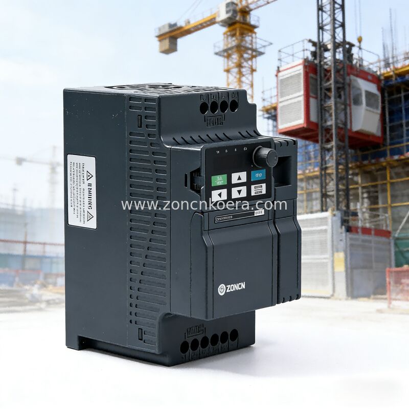 Inverter 380V 7.5KW VSD VFD Dedicated For Construction Hoists Open Loop Vector Control Industry Specific