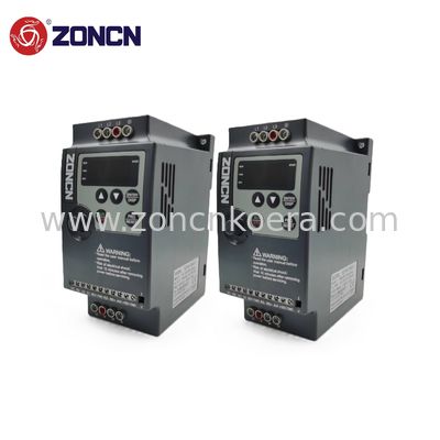 Оригинальный ZONCN NZ100-2R2G-2 VFD 220v 2.2kw 3hp однофазный переменный частотный привод